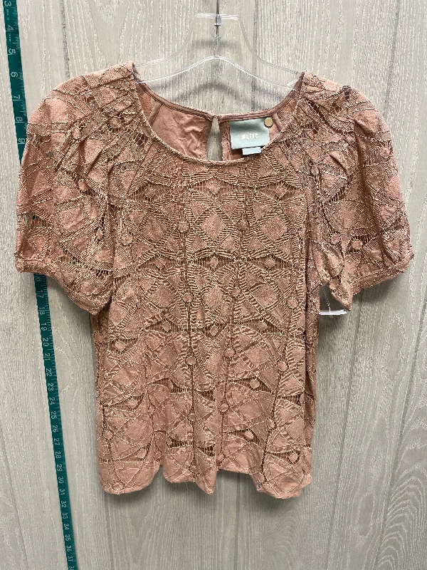 Tan Top Short Sleeve Maeve, Size S