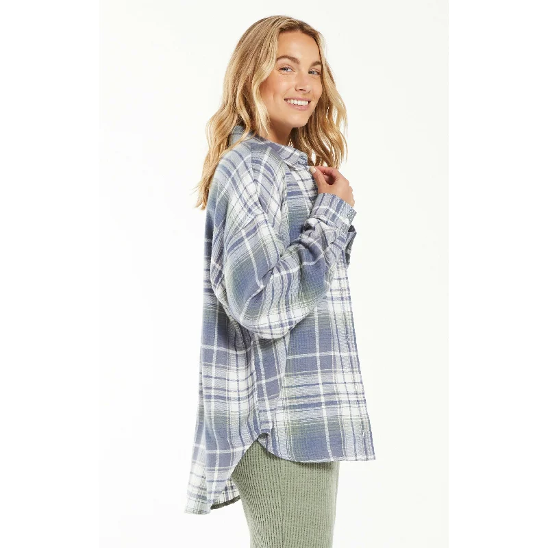 Road Trip Plaid Flannel Shirt