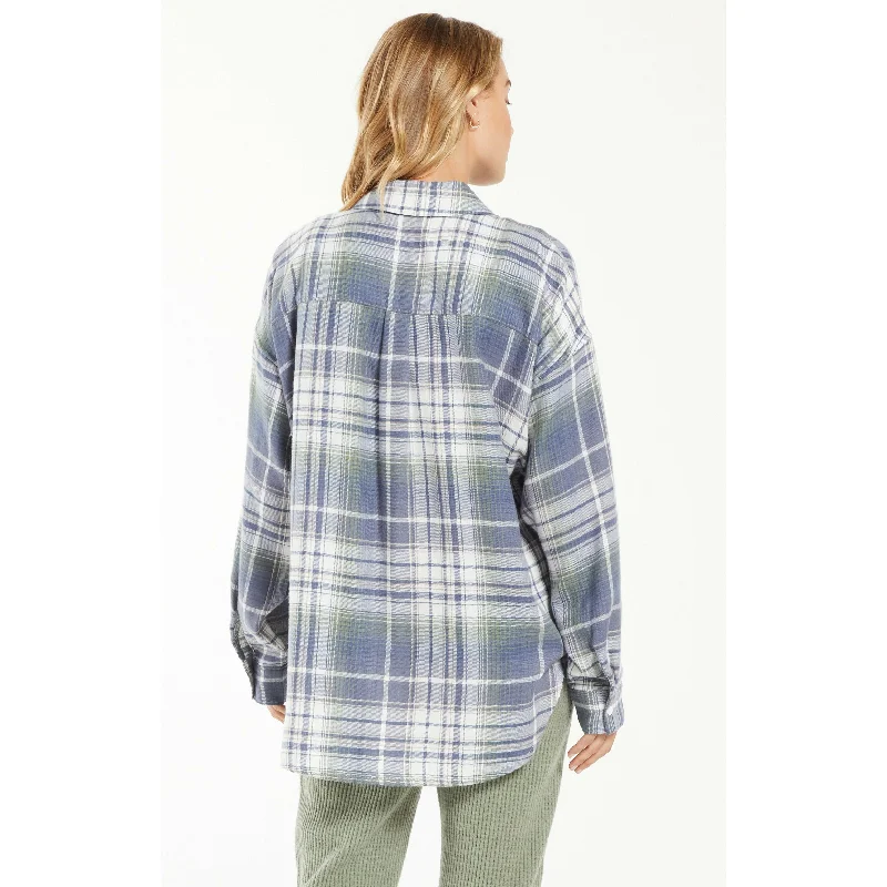 Road Trip Plaid Flannel Shirt