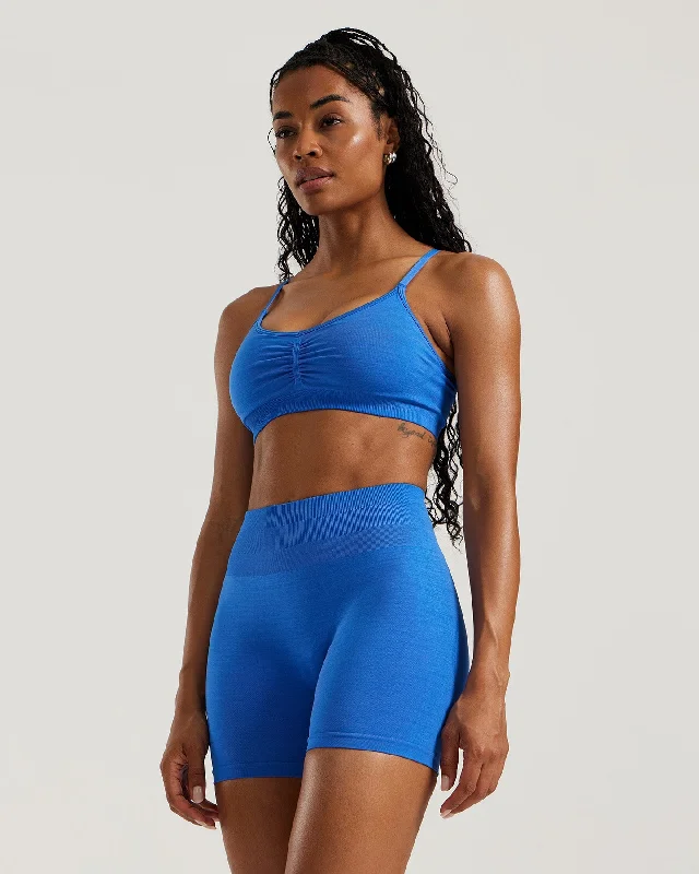 Define Scrunch Seamless Bralette | French Blue