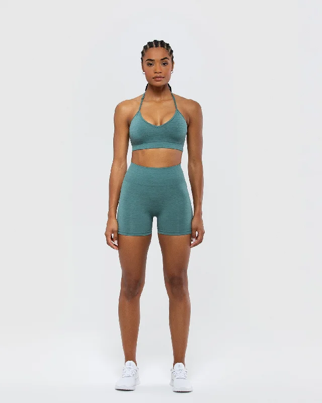 Define Seamless Halter Neck Bra | Sea Pine