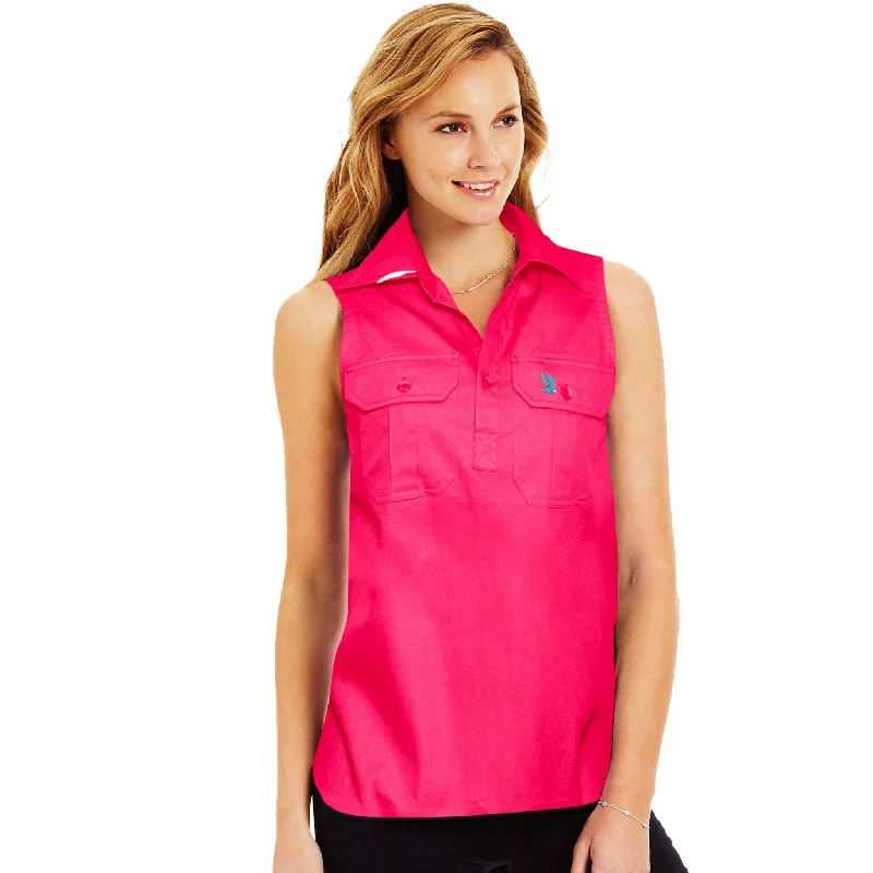 Fuschia Sleeveless