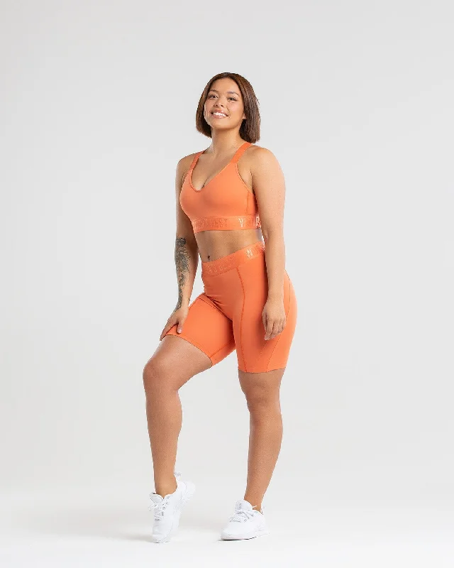 Hold Cycling Shorts | Burnt Orange