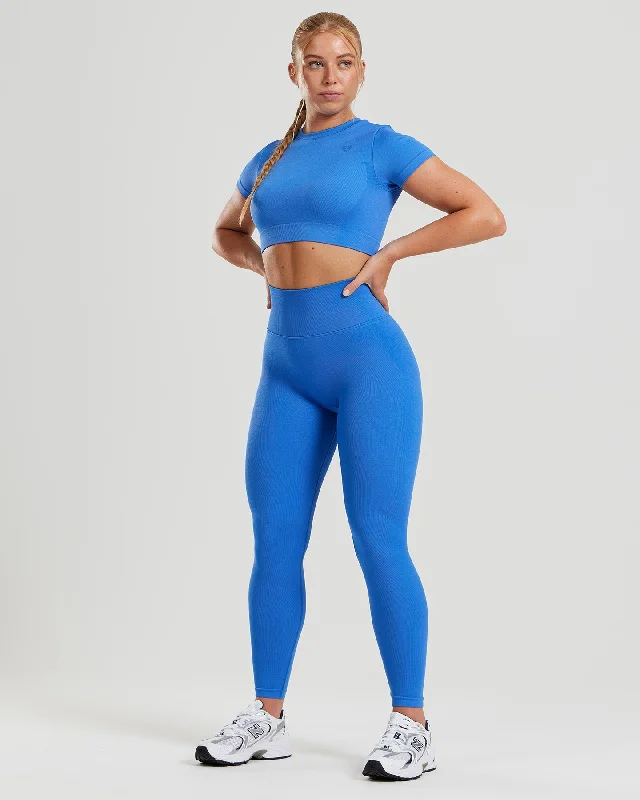 Motion Seamless Leggings | French Blue