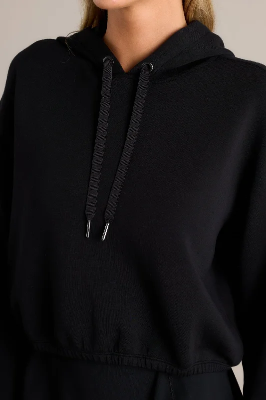 SPANX® AirEssentials Black Cinched Hoodie