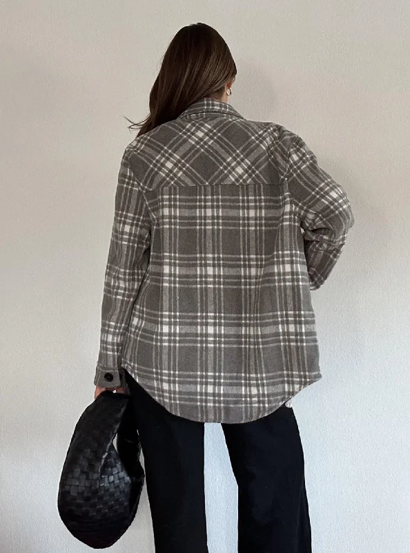 California Living Flannel Shacket - FINAL SALE