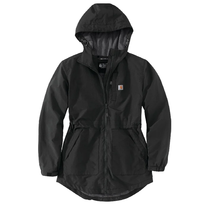 Carhartt Women's Mesh-Lined Lightweight Rain Jacket