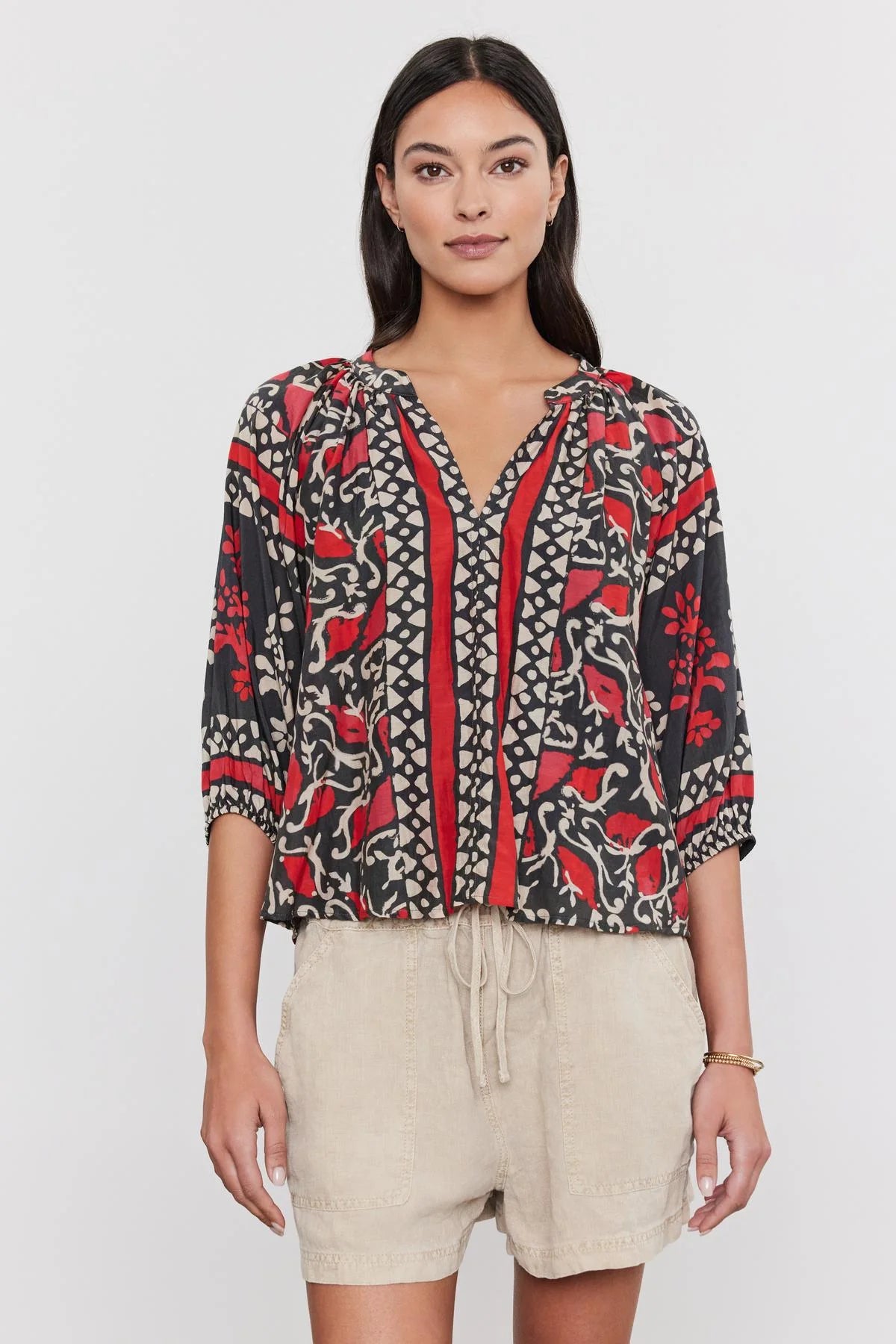 Dayana Long Sleeve Boho Top