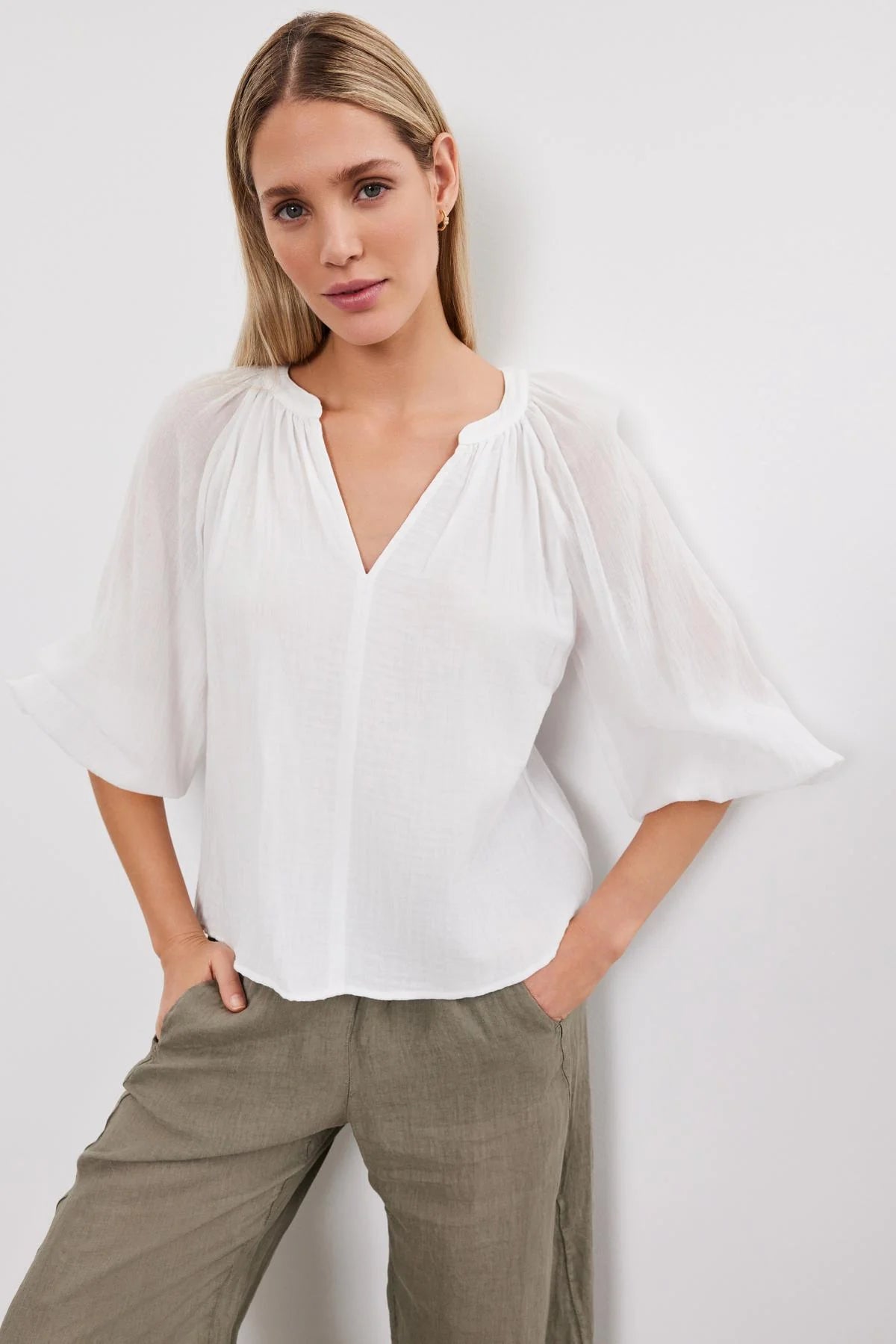 Denice Peasant Top