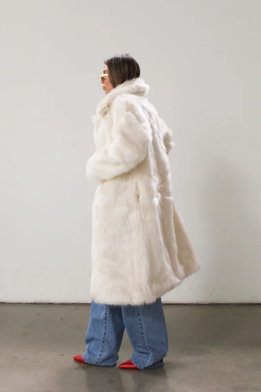 Mob Ties Fur Coat - FINAL SALE