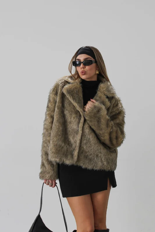 Mob Wives Fur Jacket - FINAL SALE