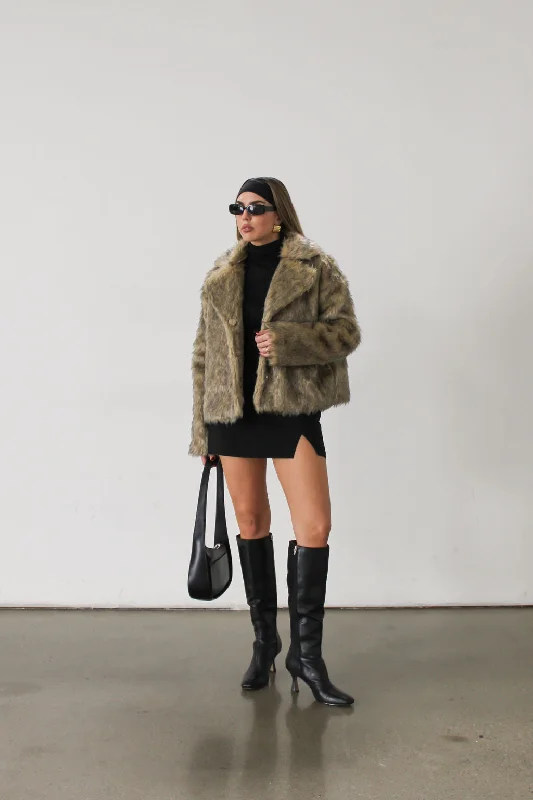 Mob Wives Fur Jacket - FINAL SALE