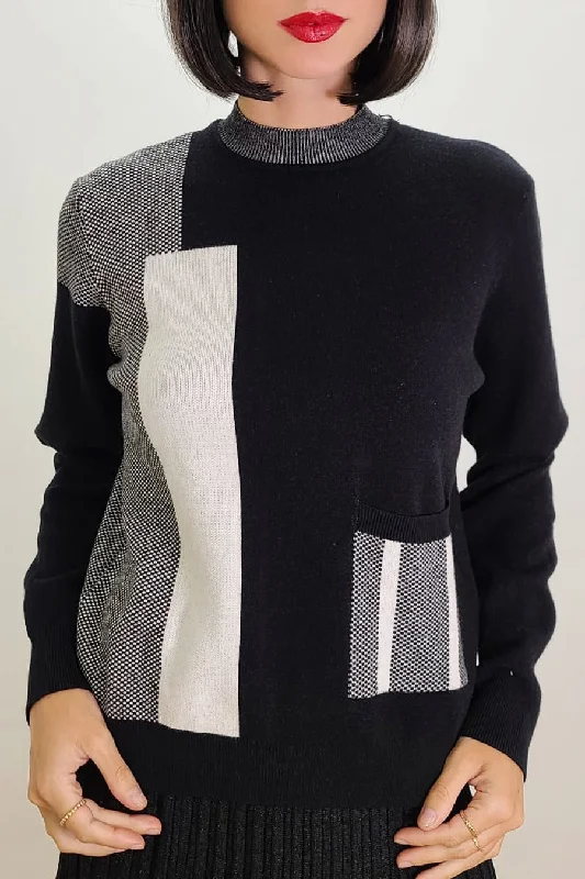 SK21131 SWEATER (BLK, BRN, WHT)