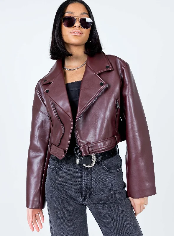 Staten Island Jacket Mulberry