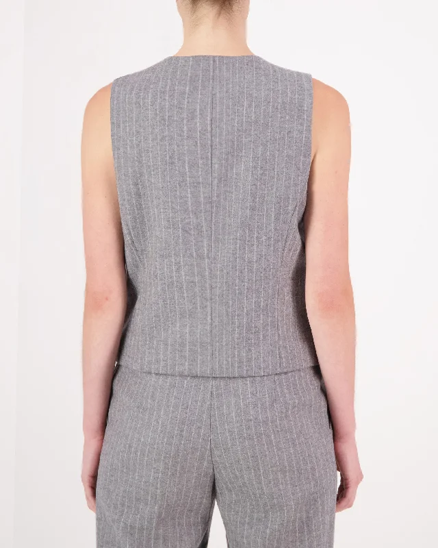 London Chalk Stripe Waistcoat