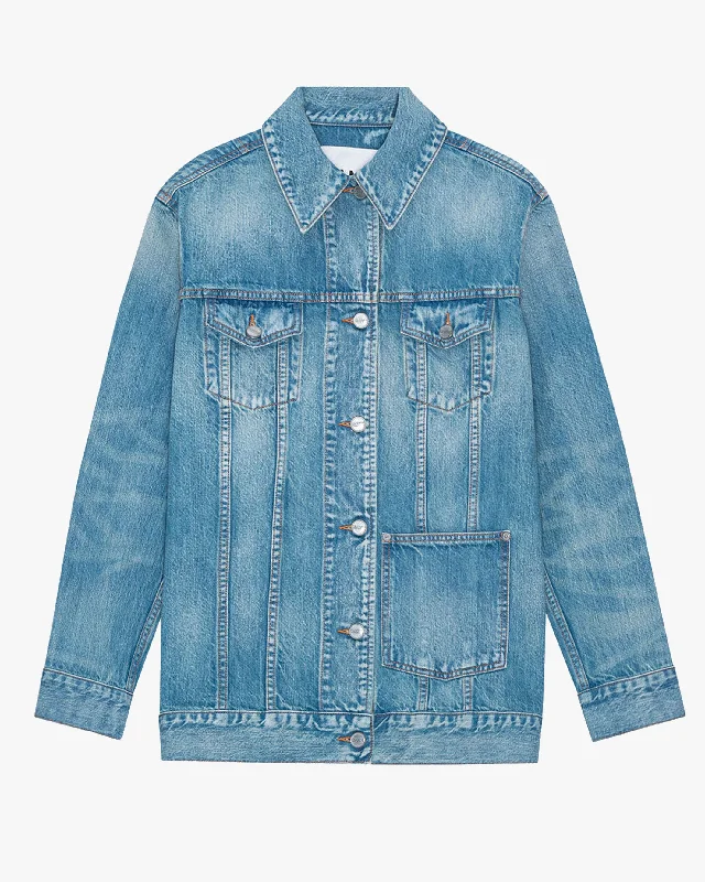 Tint Denim Oversized Jacket