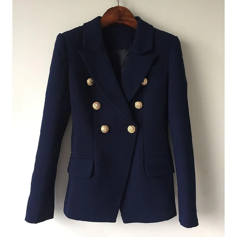 Sign It Navy Blue Women's Blazer