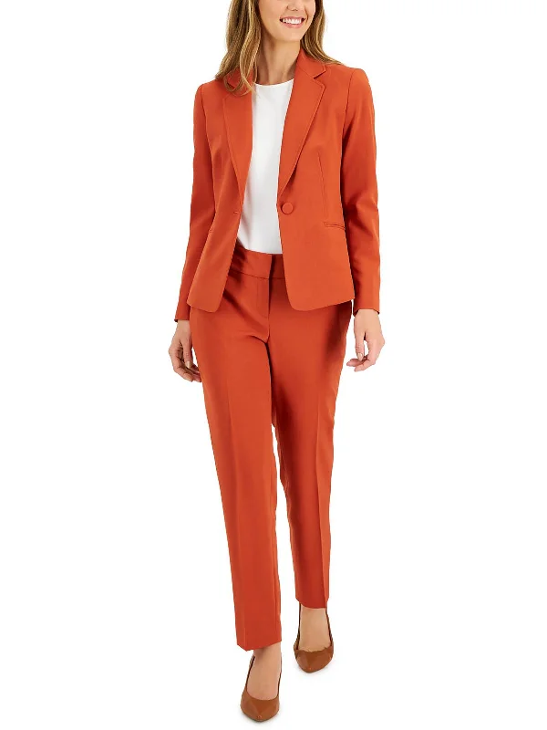 Womens Crepe Business Pant Suit