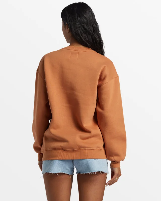 Billabong Paradise Is Here Sweatshirt-Toffee