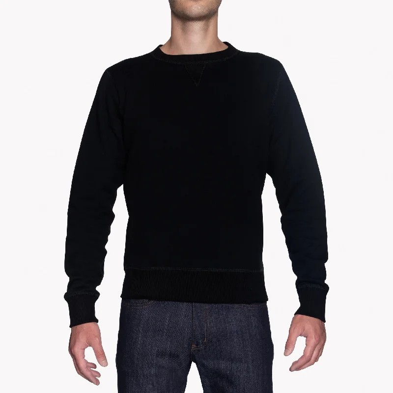 Crewneck - Heavyweight Terry - Black