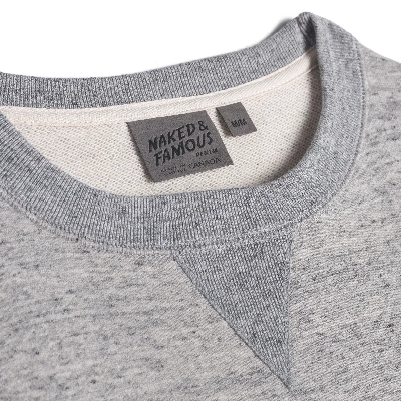 Crewneck - Heavyweight Terry - Grey