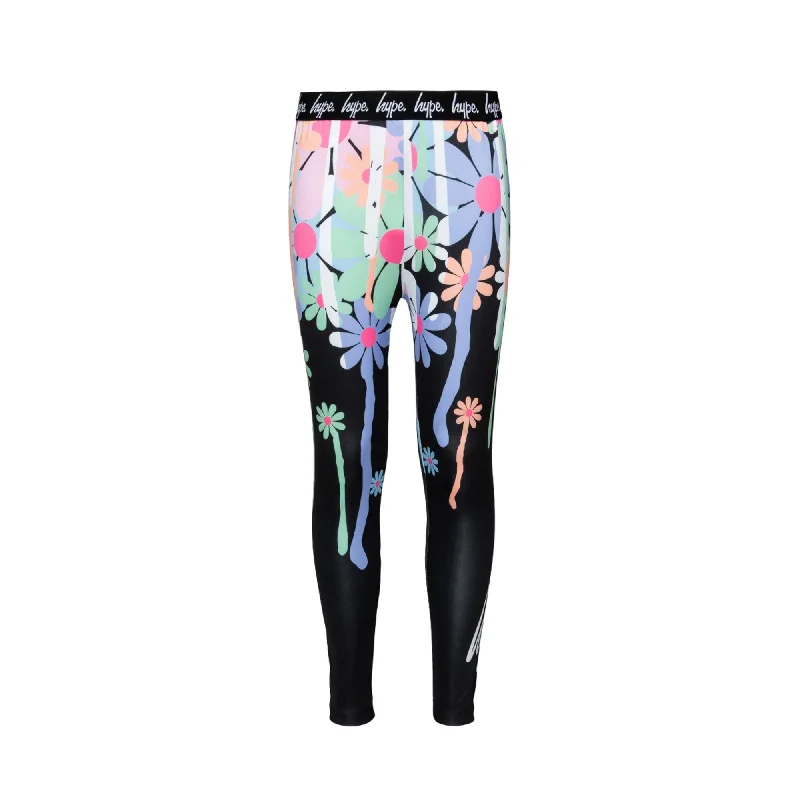 Hype Girls Daisy Drip Leggings