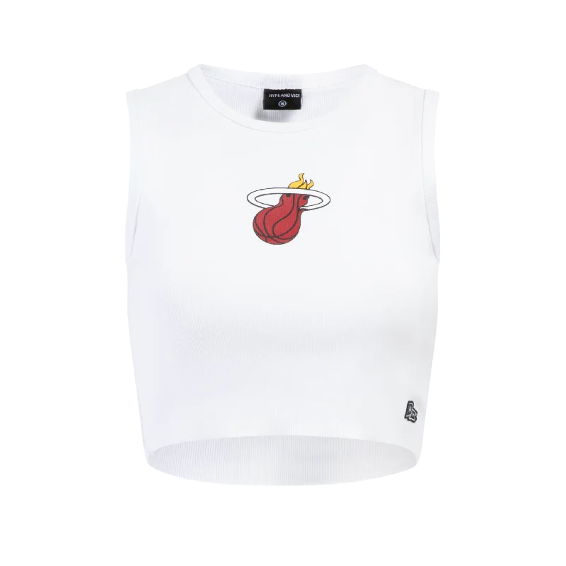 Miami HEAT Logo Cut Off Women's Tank