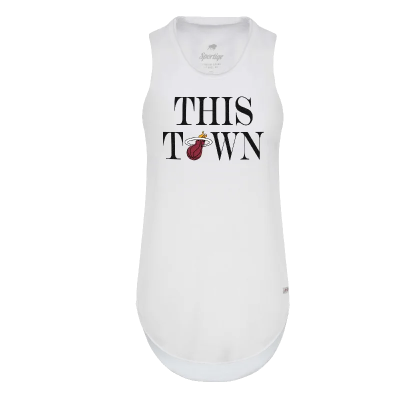 Sportiqe Miami HEAT This Town Women's Tank