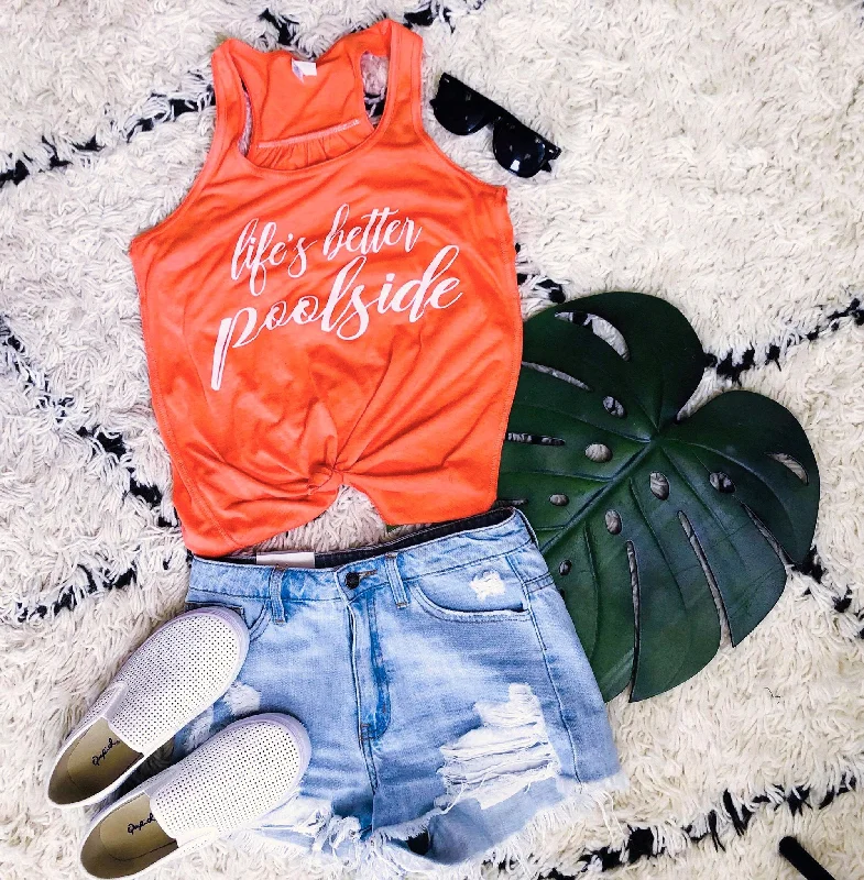 Life's Better PoolSide Tank Top**