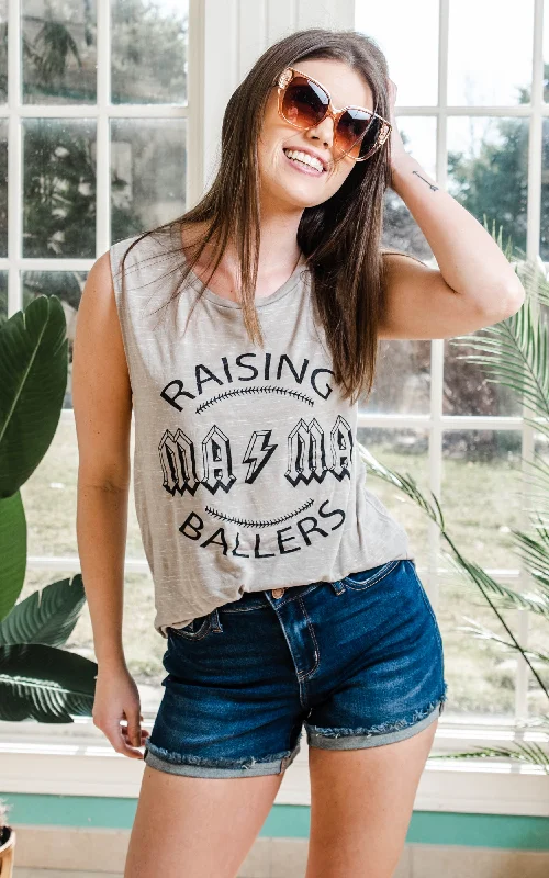 MaMa Raising Ballers Muscle Tank Top** - Final Sale