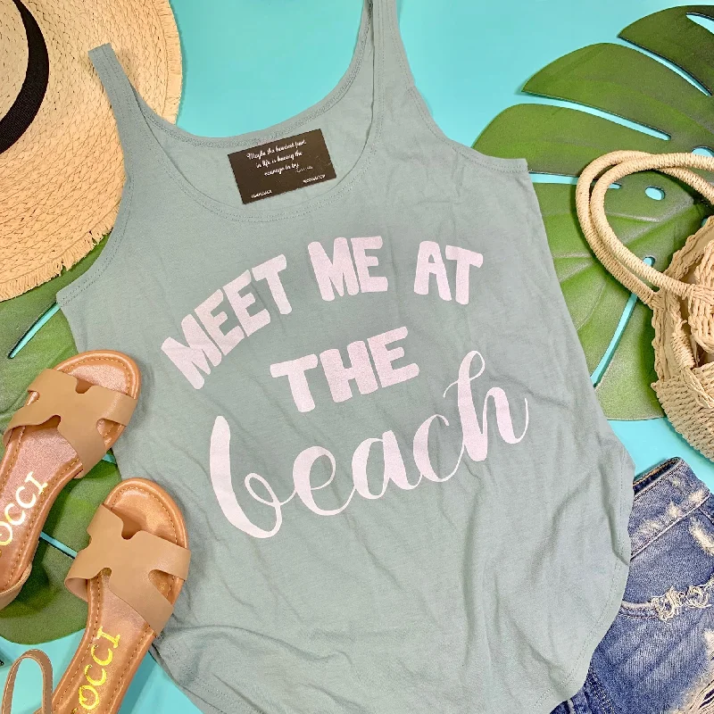 Meet Me a the Beach Tank Top**