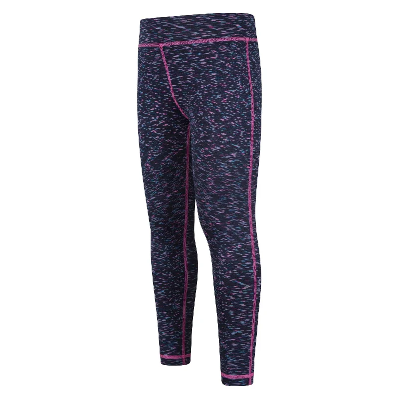 Mountain Warehouse Girls Kayleigh II Space Dye Leggings