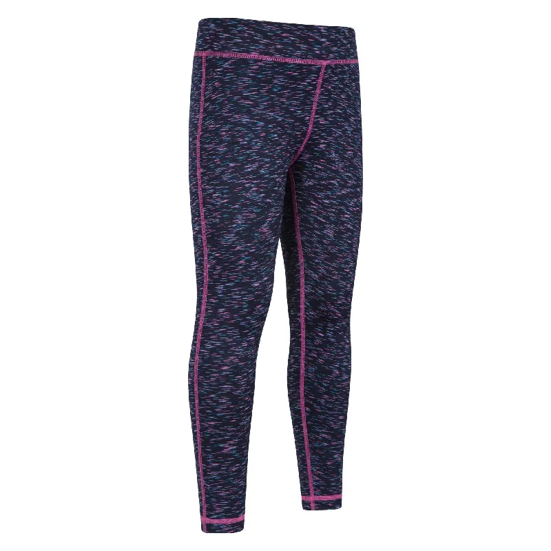 Mountain Warehouse Girls Kayleigh II Space Dye Leggings