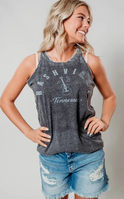 Nashville Tennessee Zen Tank Top** - Final Sale*