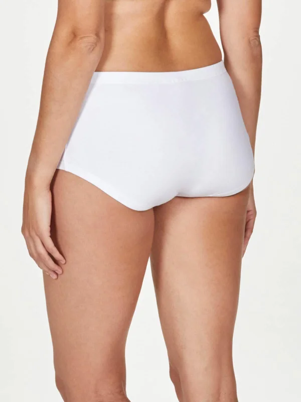 Organic Cotton High Waisted Jersey Brief