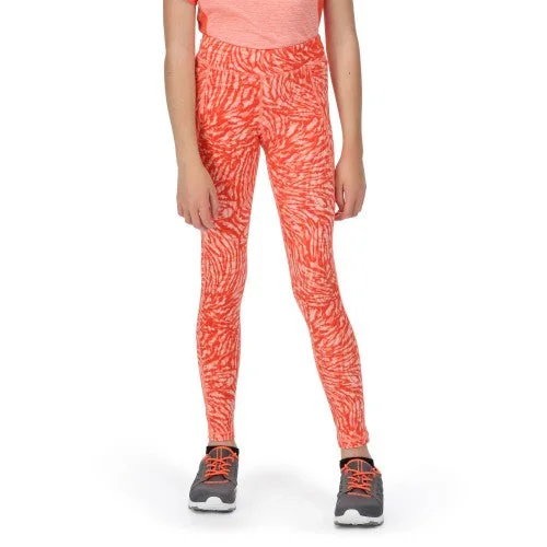 Regatta Childrens/Kids Atkin II Animal Print Leggings