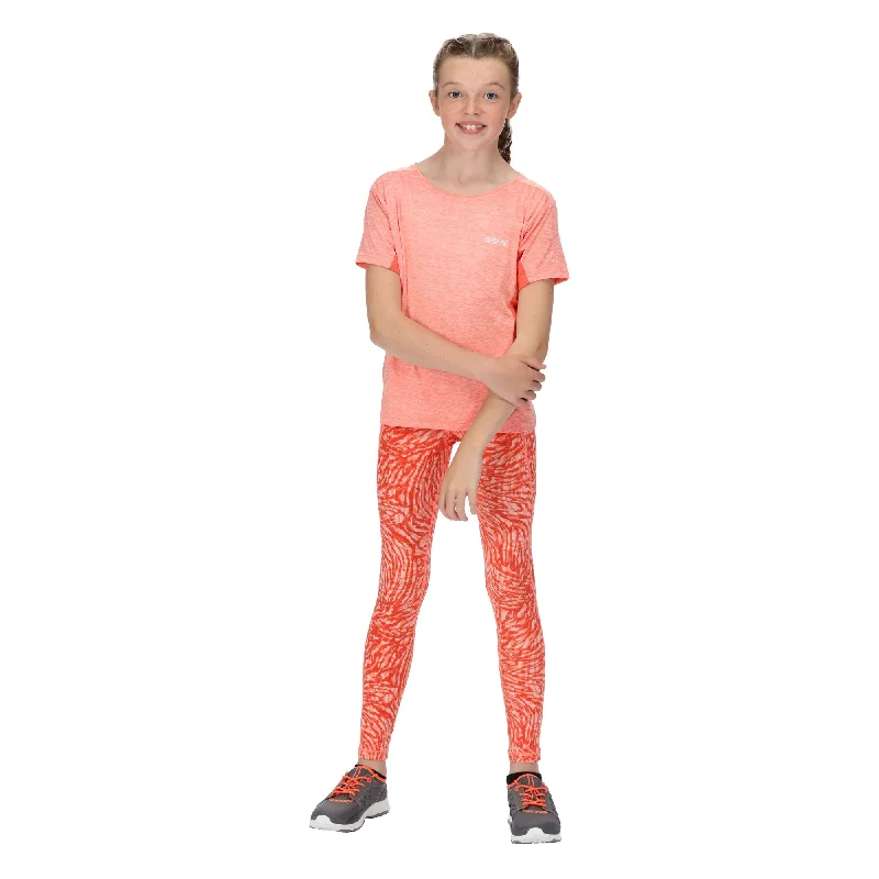 Regatta Childrens/Kids Atkin II Animal Print Leggings