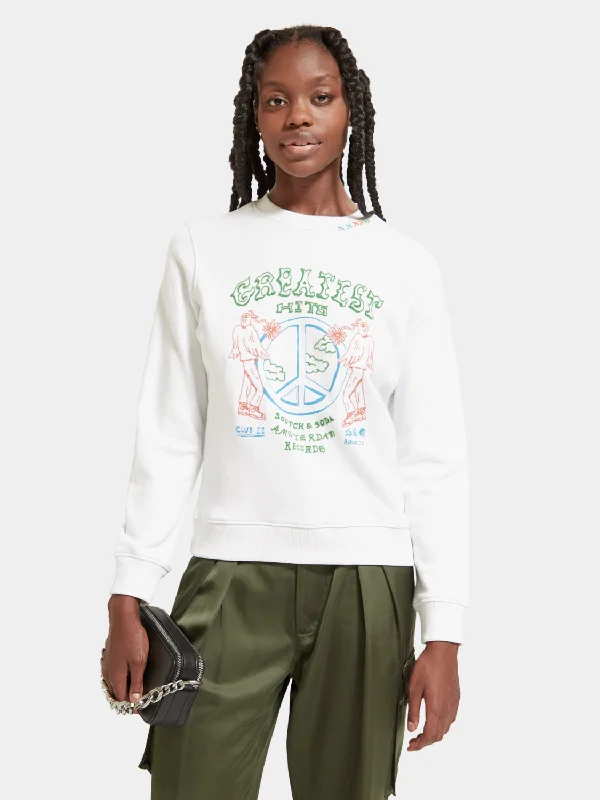 Regular-fit artwork sweatshirt