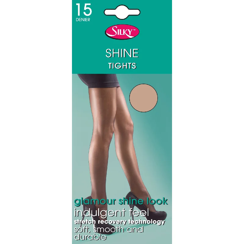 Silky Womens/Ladies Shine Tights (1 Pair)