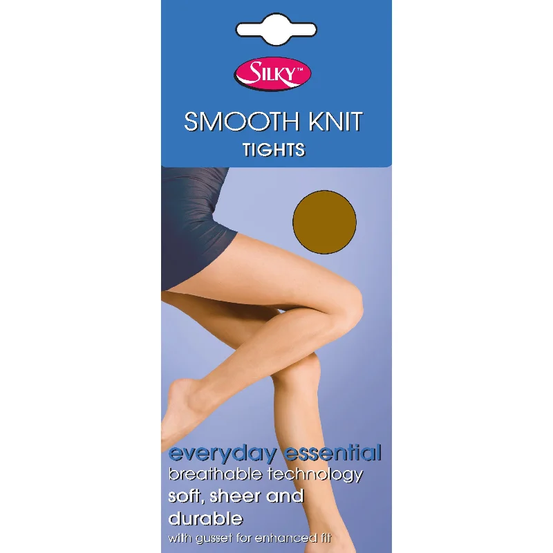 Silky Womens/Ladies Smooth Knit Tights (1 Pairs)