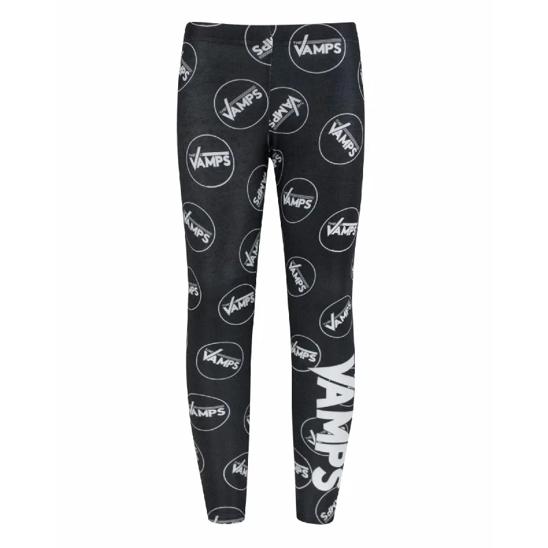 The Vamps Childrens/Girls Official Band Logo Leggings