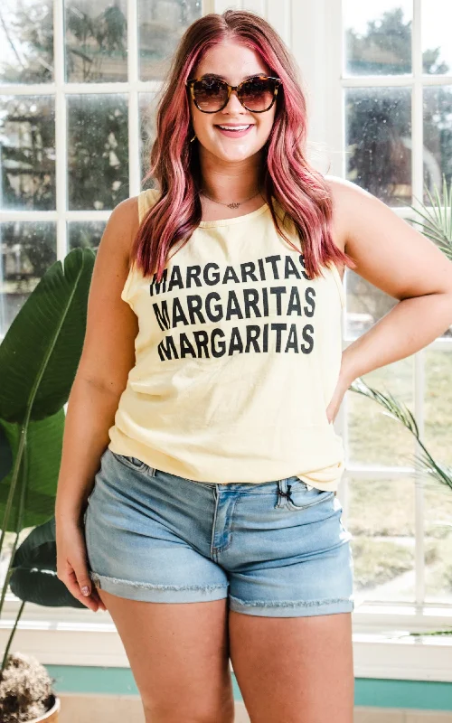 Three Margaritas Please Tank Top** - Final Sale