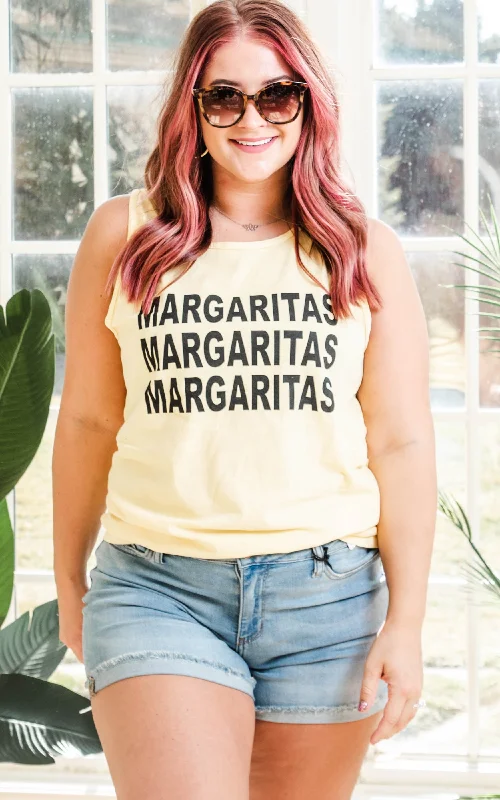 Three Margaritas Please Tank Top** - Final Sale