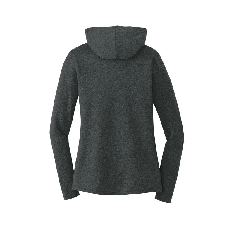 NEW STRAYER District ® Women’s Perfect Tri ® Long Sleeve Hoodie - Black Frost