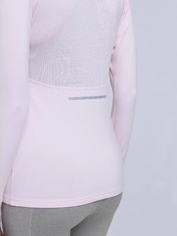 Winter Run Thermal Long Sleeve Running Top For Women With Brushed Inner Fabric