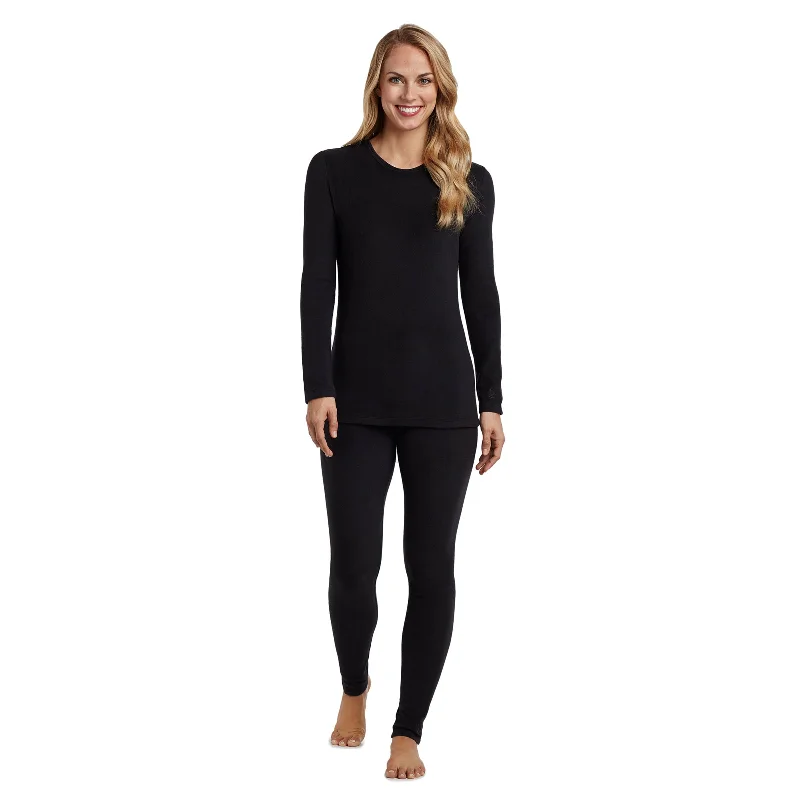 Fleecewear With Stretch Long Sleeve Crew TALL