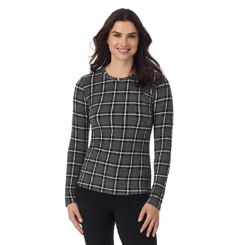 Grey Black Plaid / XS