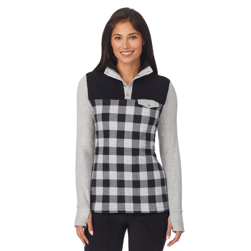 Grey Buffalo Check / XS