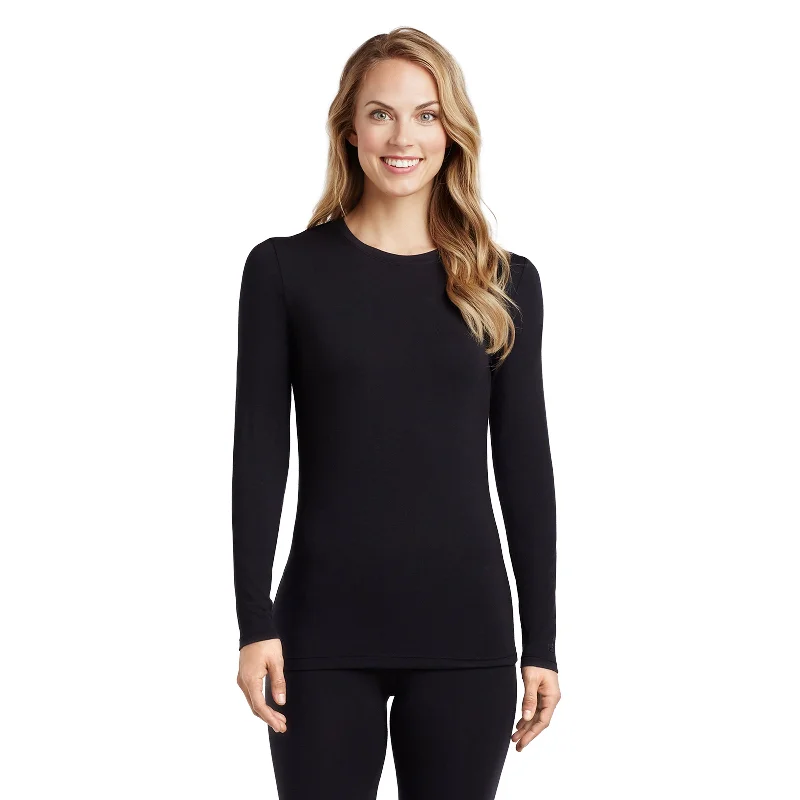 Softwear With Stretch Long Sleeve Crew PETITE